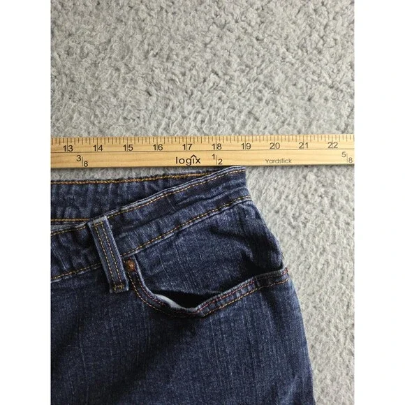 Levi's 515 Jeans Womens 22W Blue Boot Cut Stretch Denim Classic‎ Plus Size - Picture 5 of 12